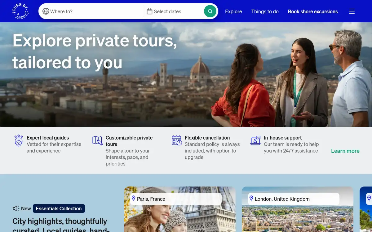 www.toursbylocals.com screenshot