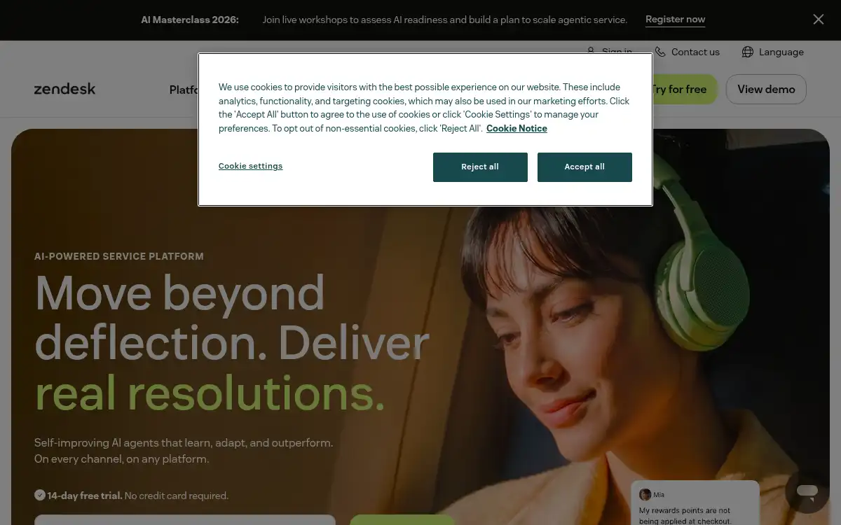 www.zendesk.com screenshot