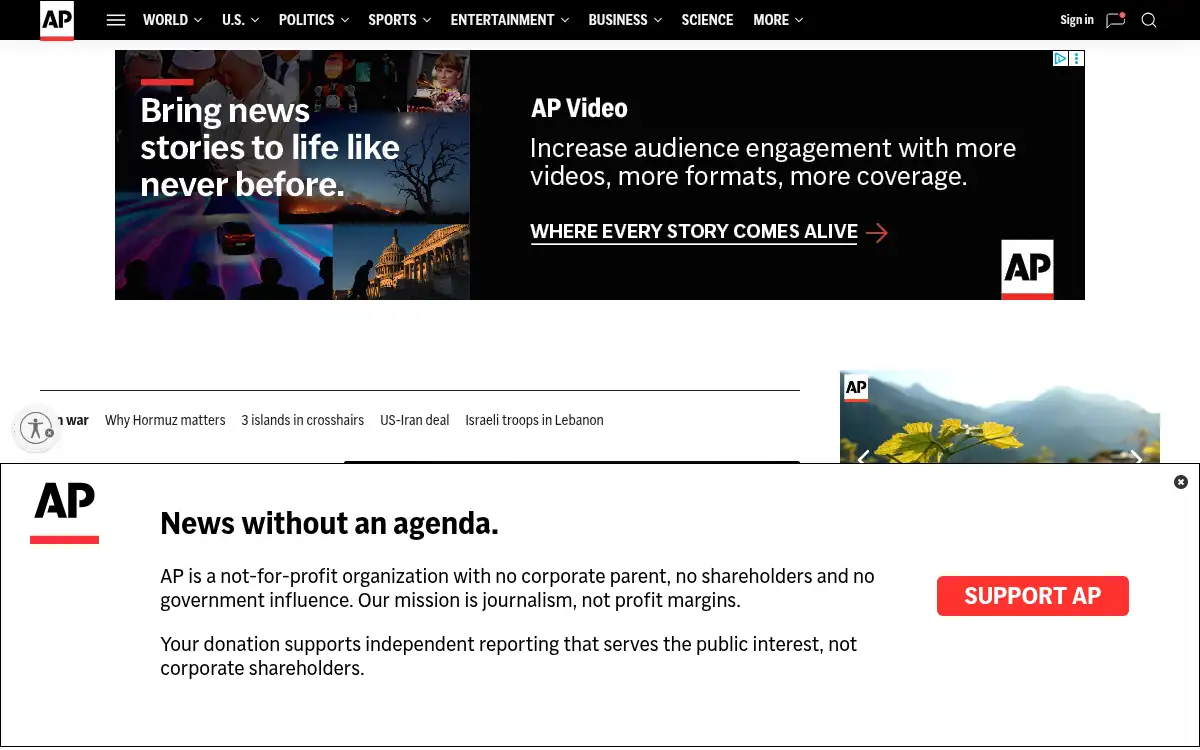 www.apnews.com screenshot
