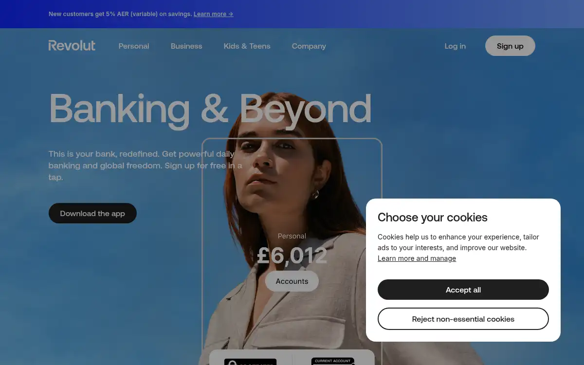 www.revolut.com screenshot