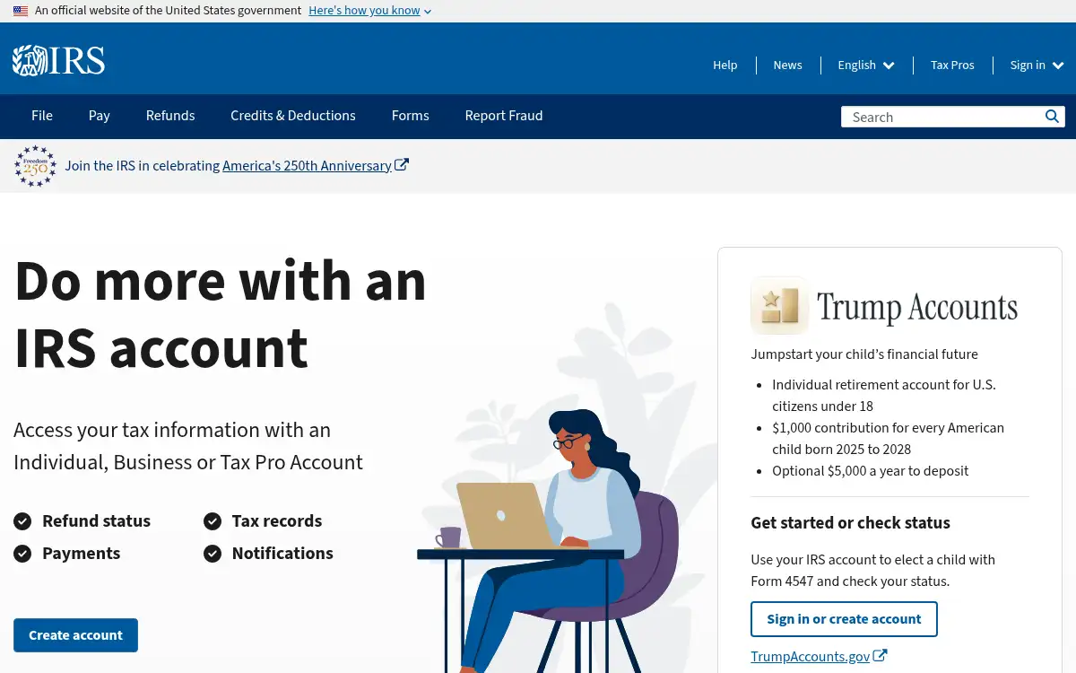 www.irs.gov screenshot