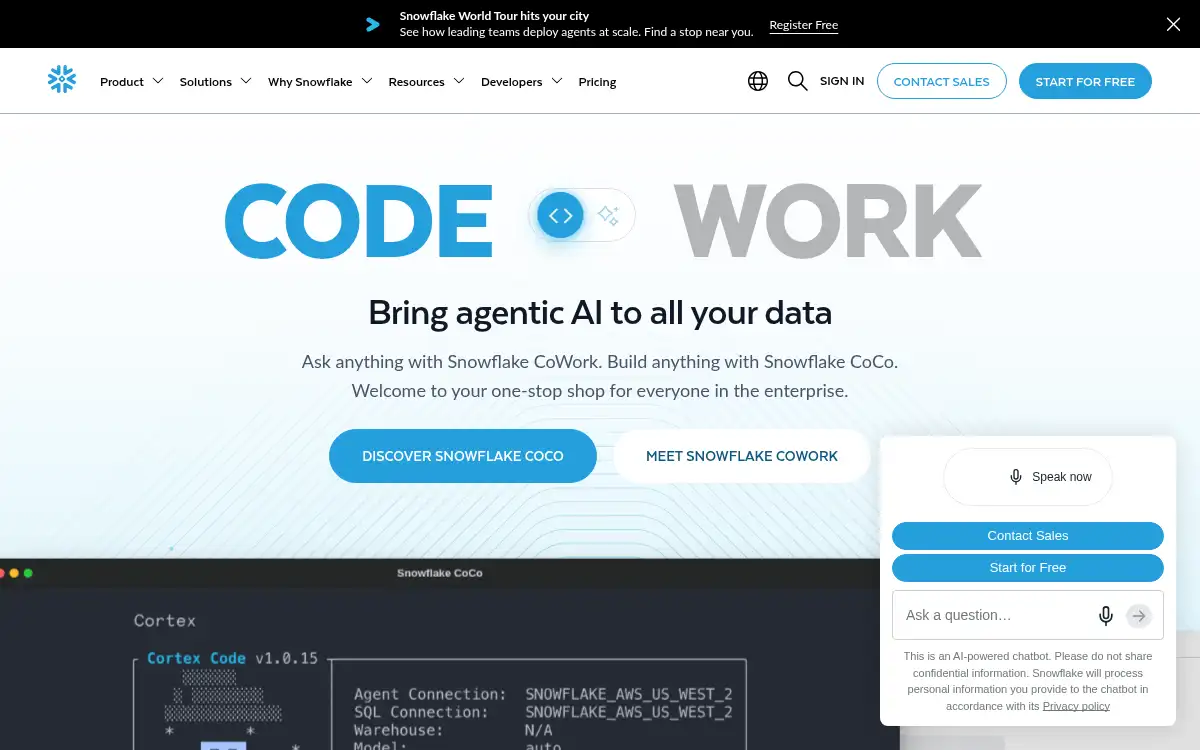 www.snowflake.com screenshot