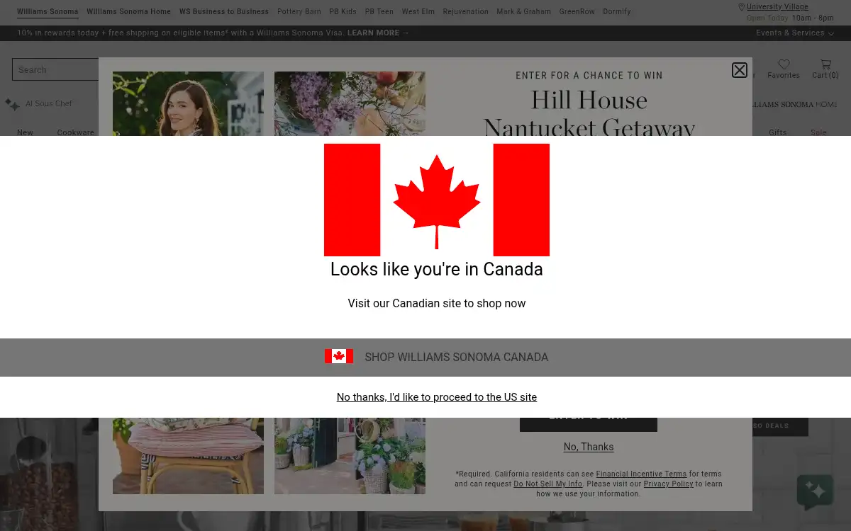 www.williams-sonoma.com screenshot