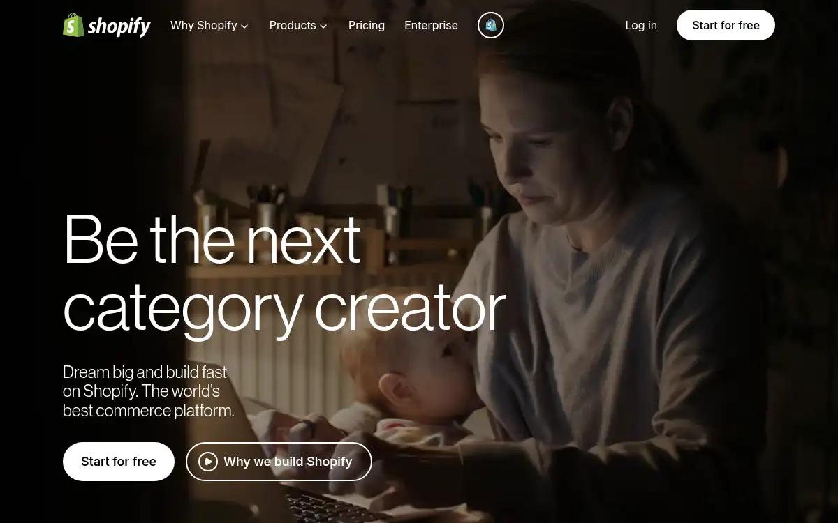 shopify.com screenshot