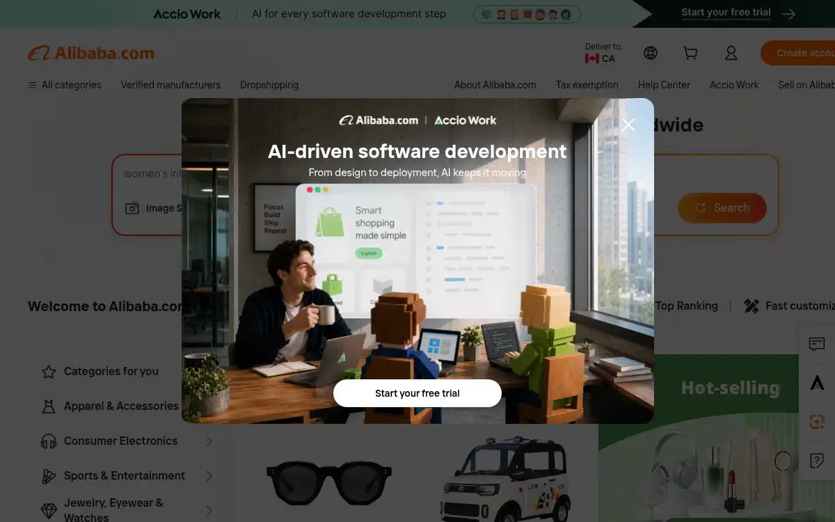 www.alibaba.com screenshot