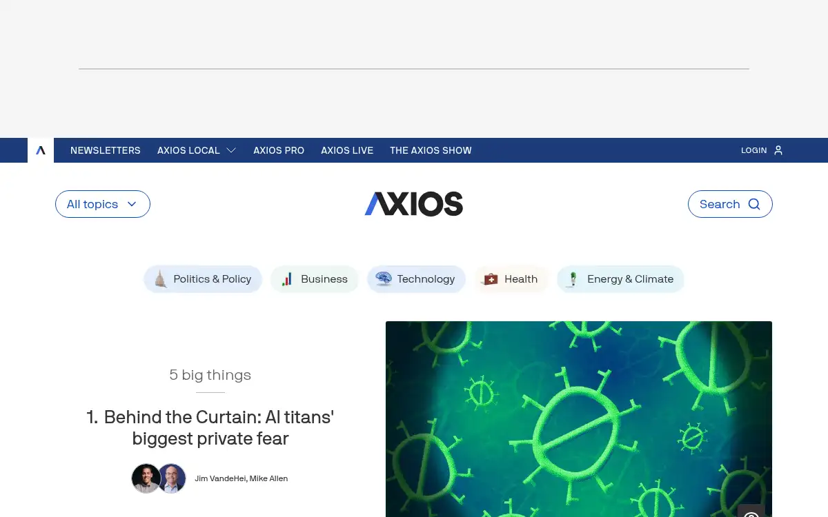 www.axios.com screenshot