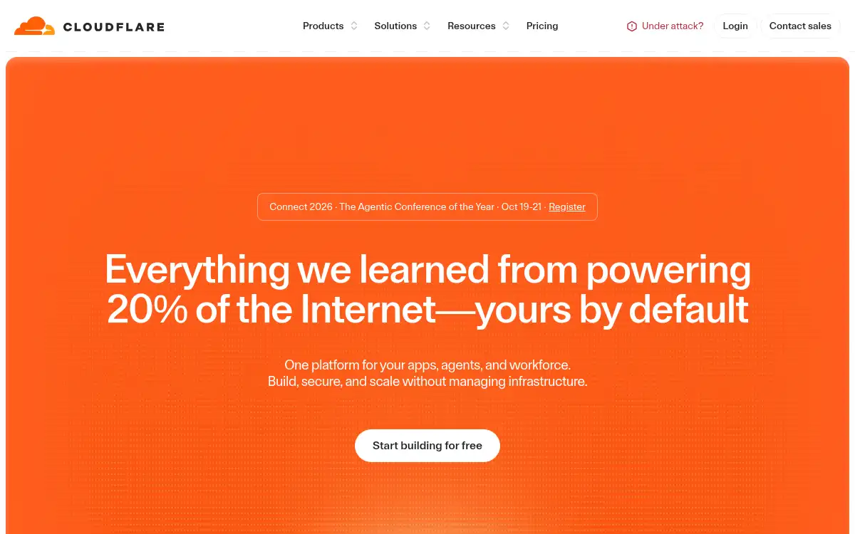 www.cloudflare.com screenshot