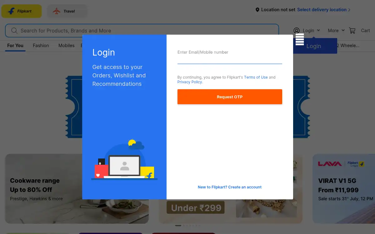 www.flipkart.com screenshot