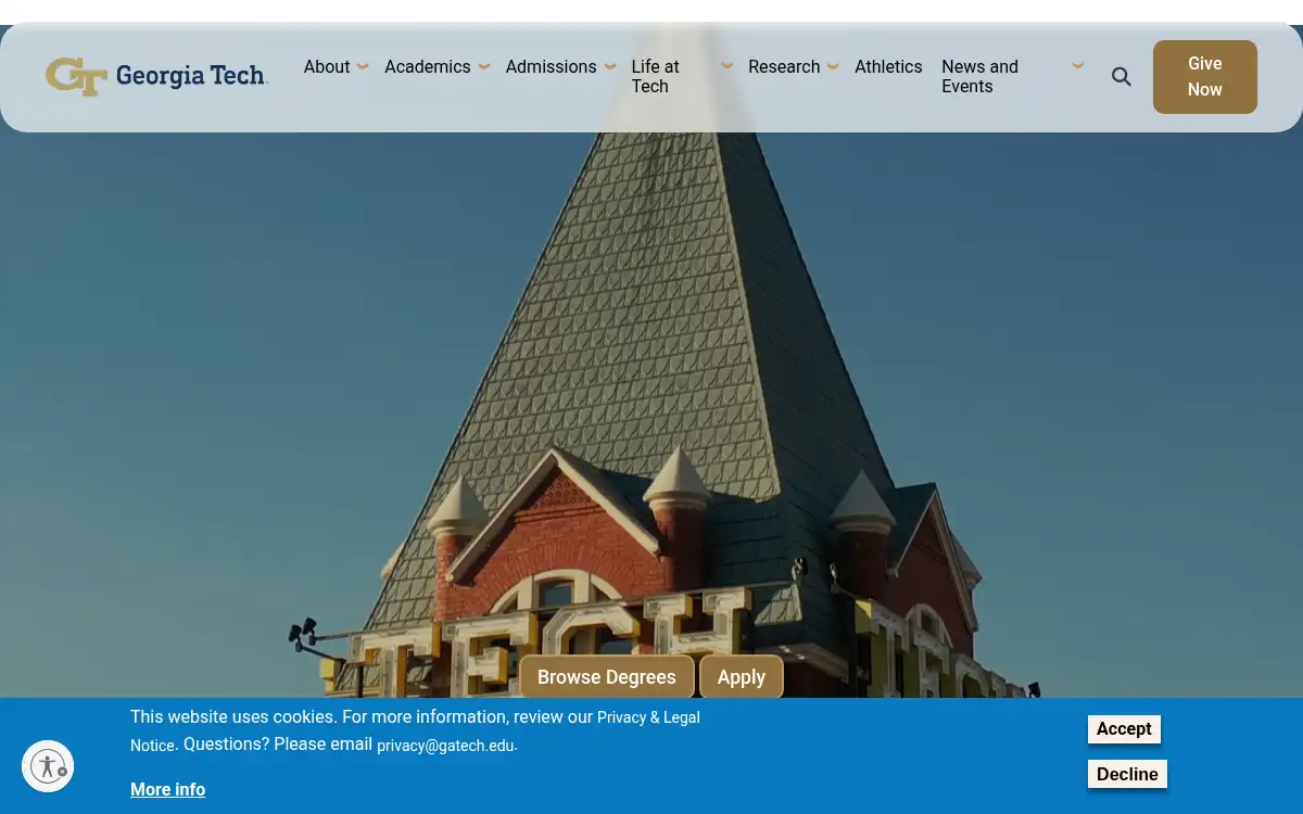www.gatech.edu screenshot