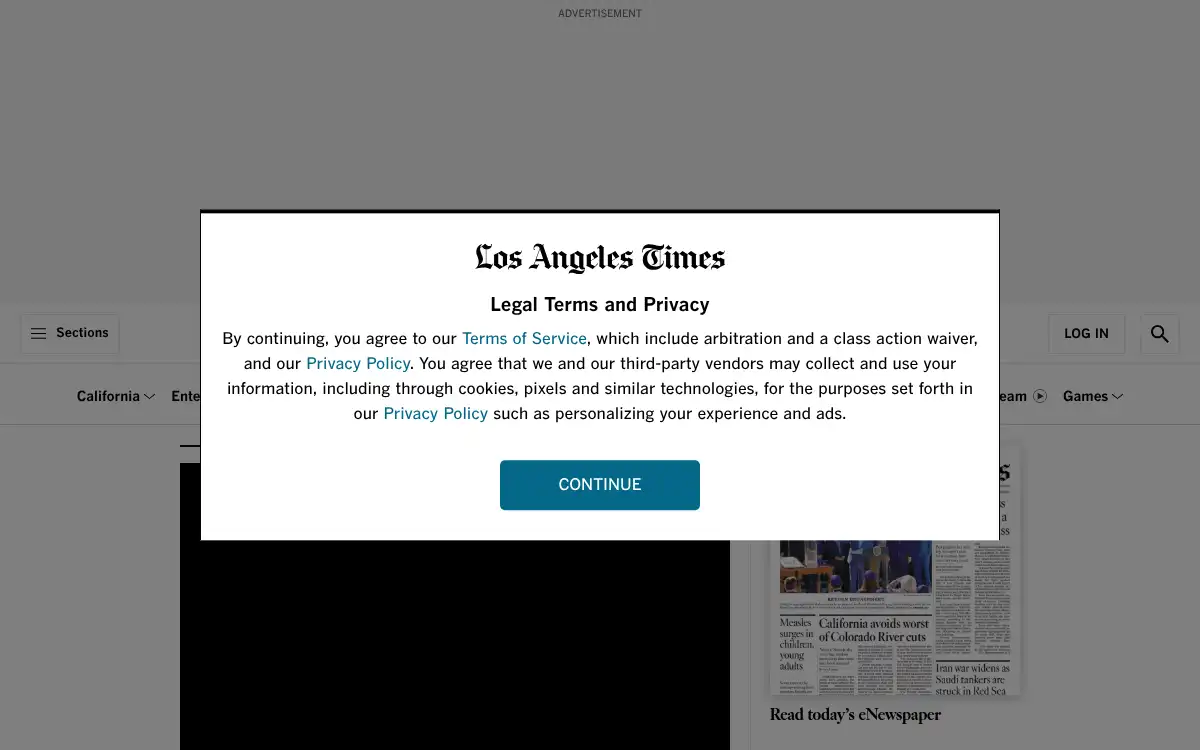www.latimes.com screenshot