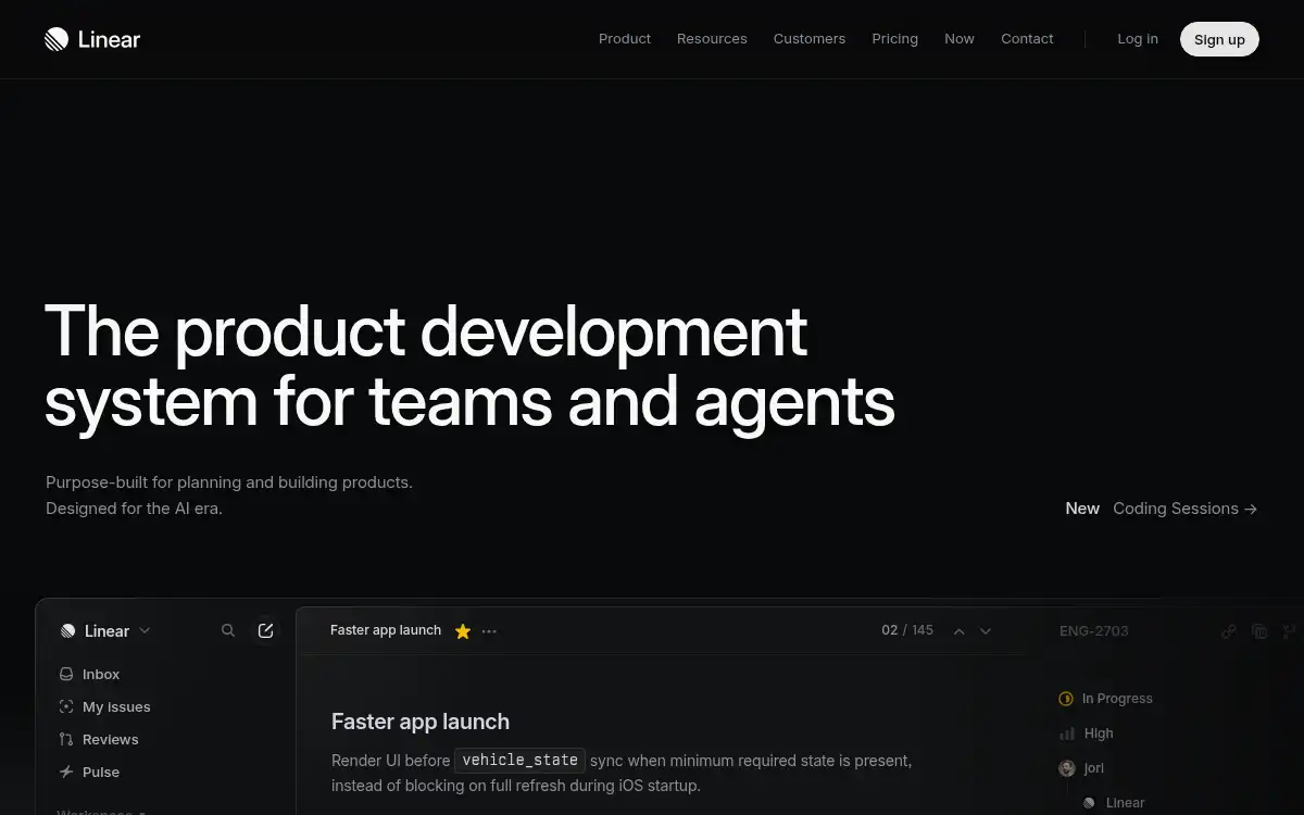 www.linear.app screenshot