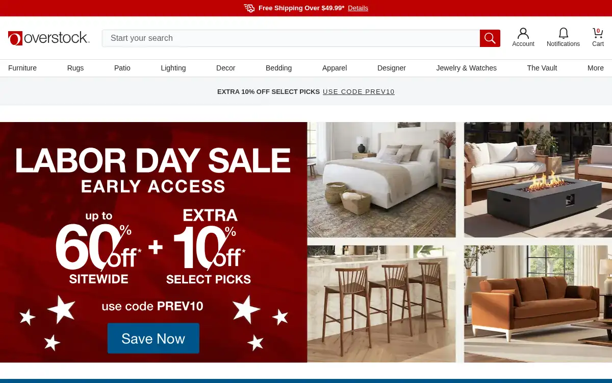www.overstock.com screenshot