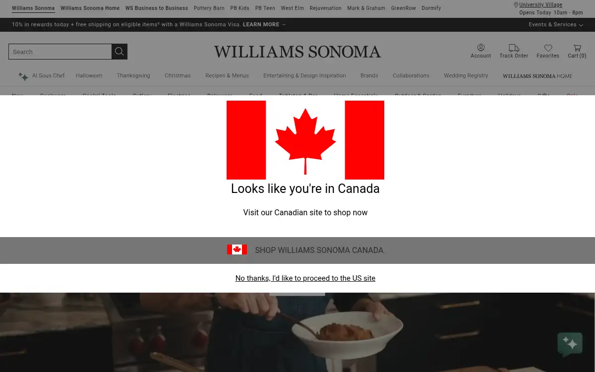 www.williams-sonoma.com screenshot