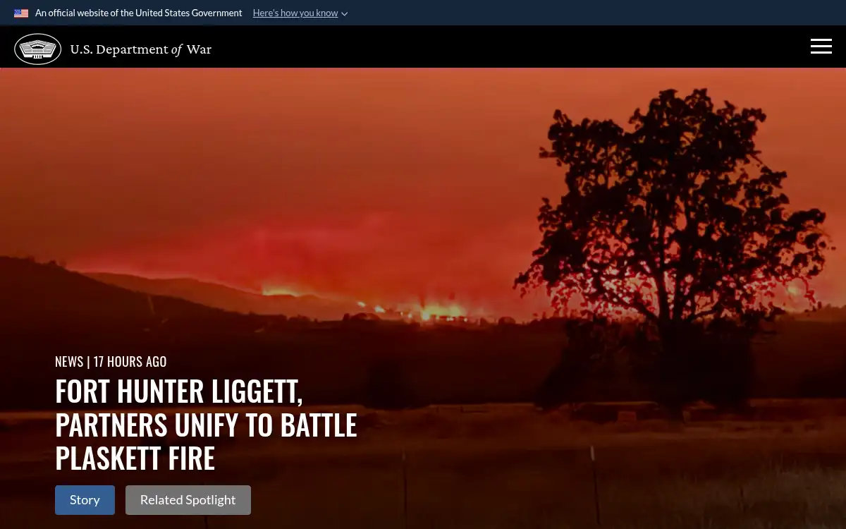 www.defense.gov screenshot