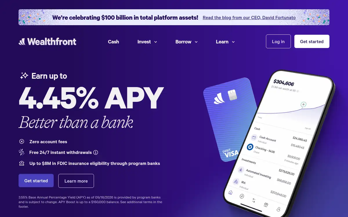 www.wealthfront.com screenshot