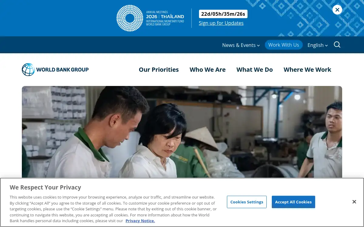 www.worldbank.org screenshot