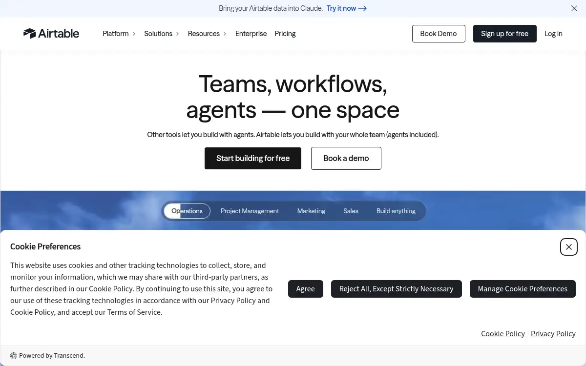 www.airtable.com screenshot