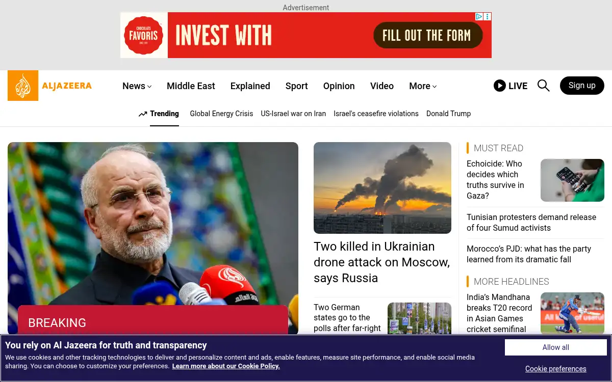 www.aljazeera.com screenshot