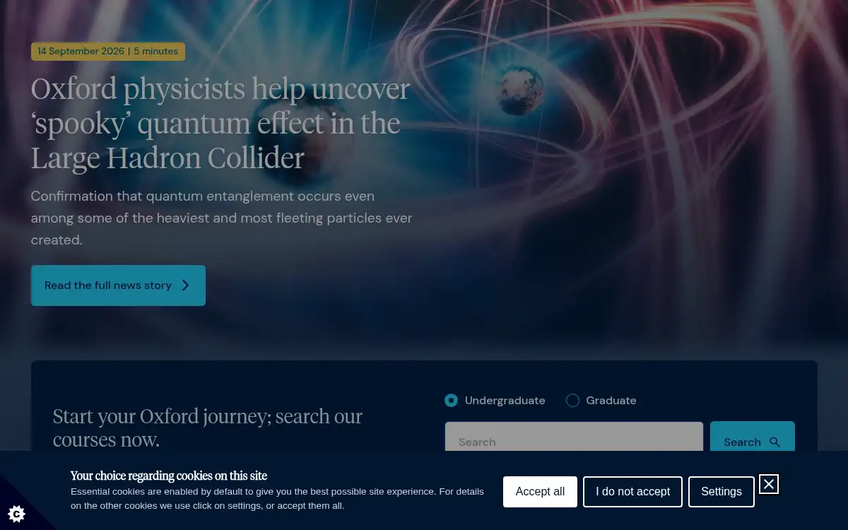 ox.ac.uk screenshot