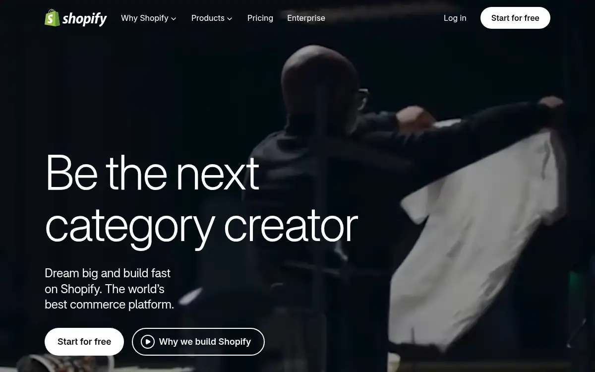 shopify.com screenshot