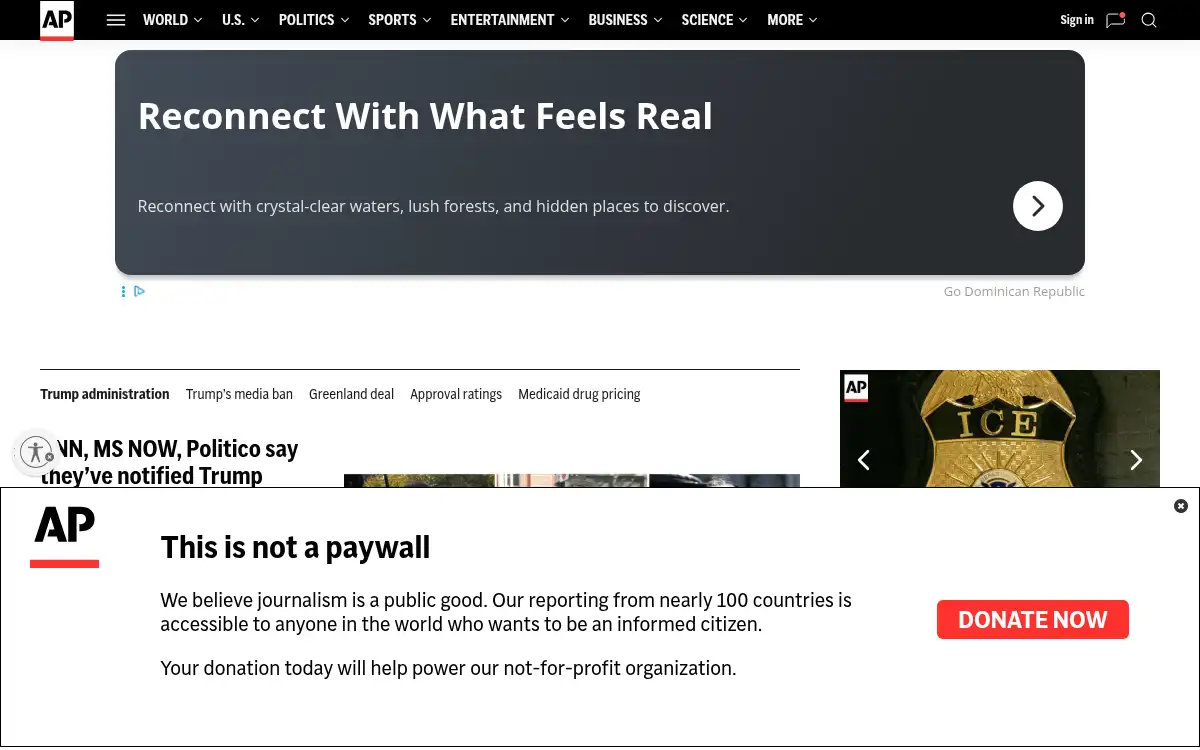 www.apnews.com screenshot