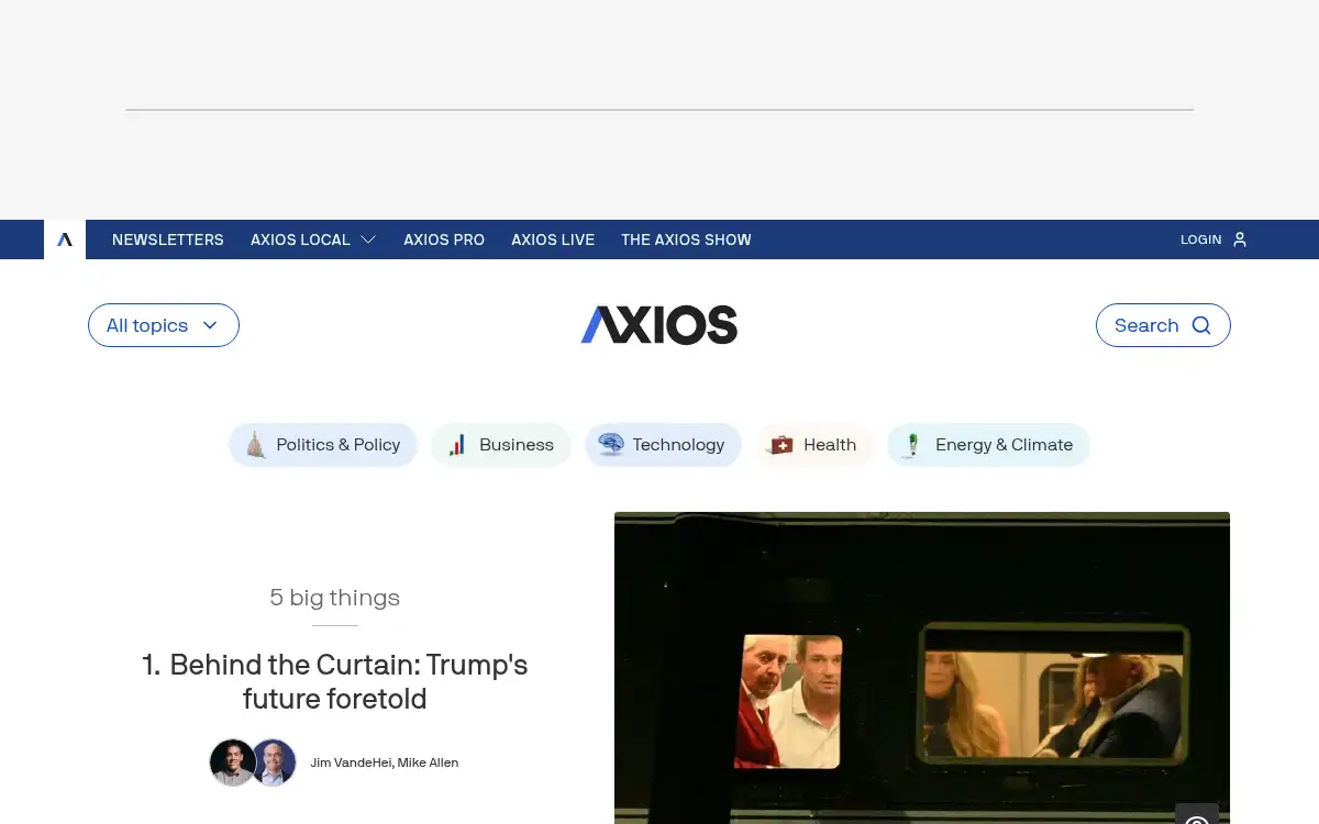 www.axios.com screenshot