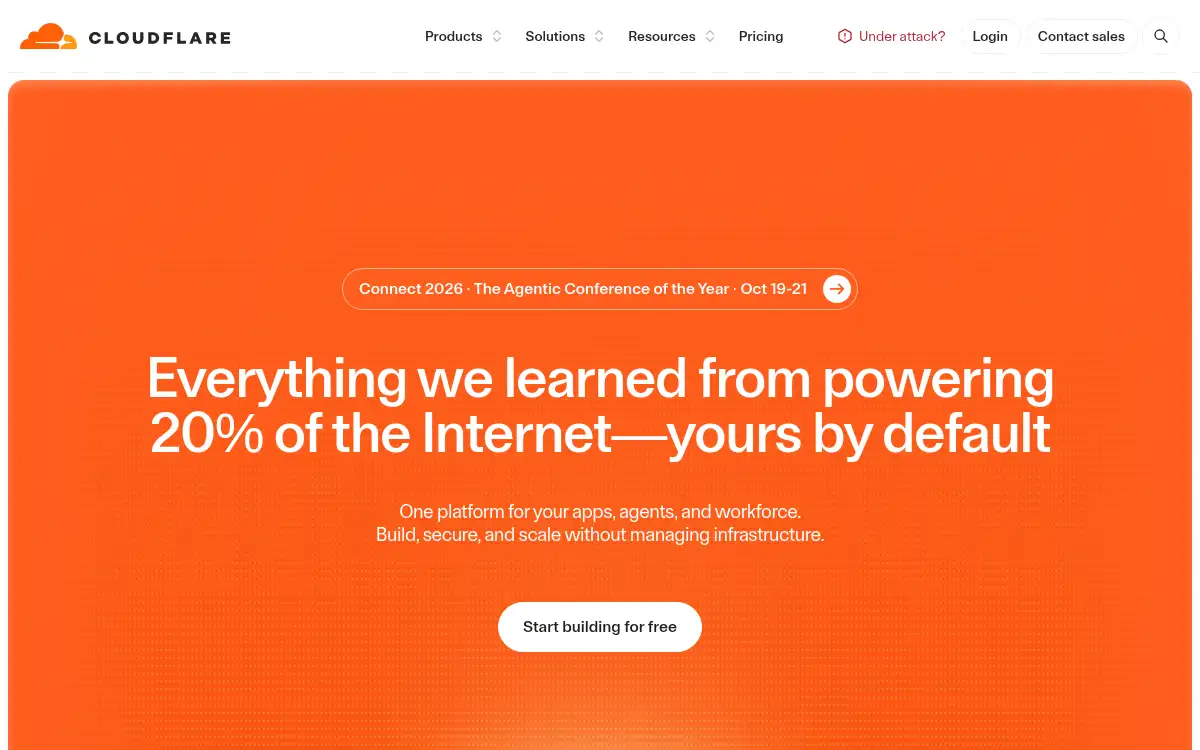 www.cloudflare.com screenshot