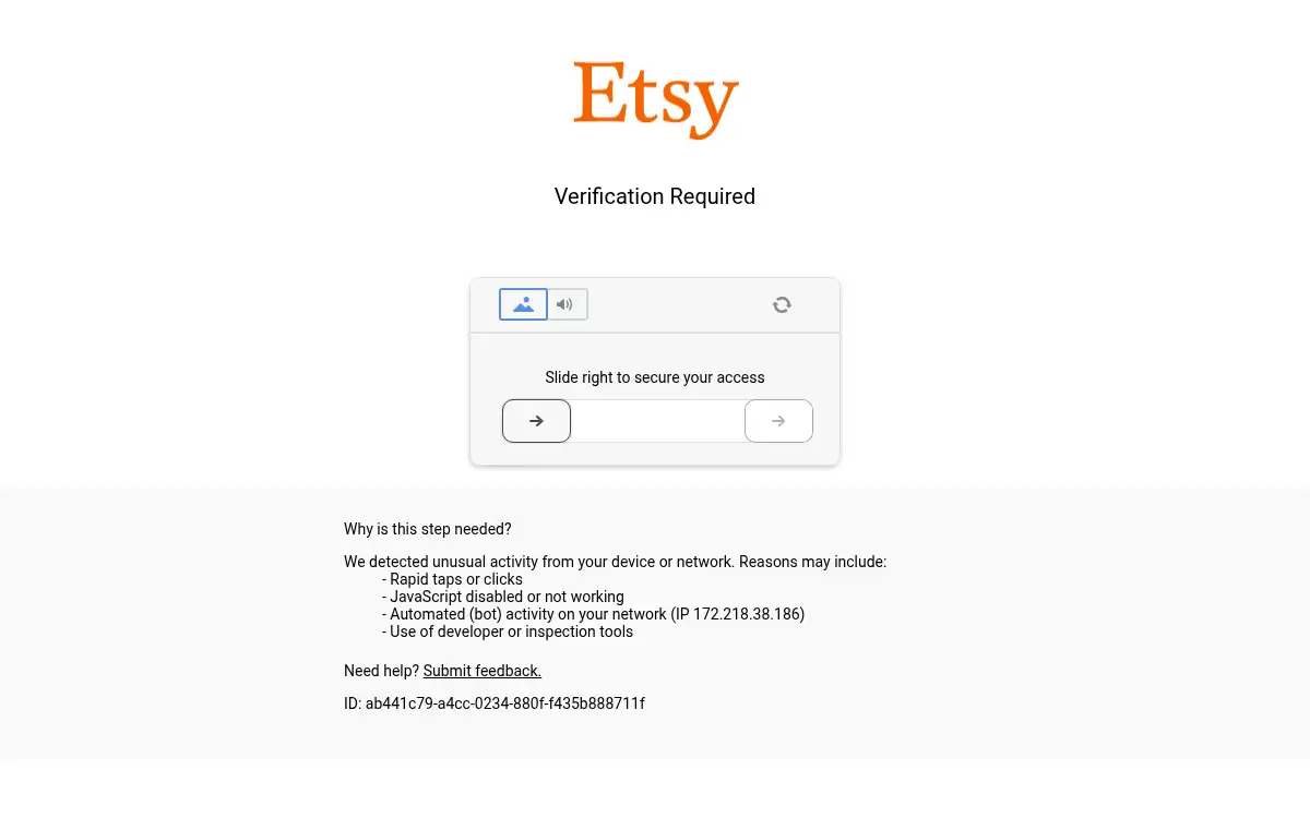 www.etsy.com screenshot