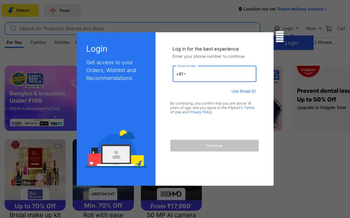 www.flipkart.com screenshot