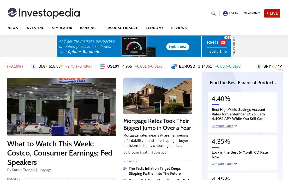 www.investopedia.com screenshot