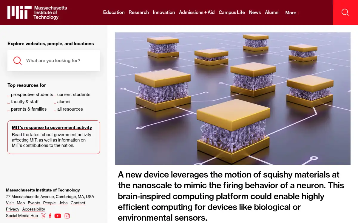 www.mit.edu screenshot