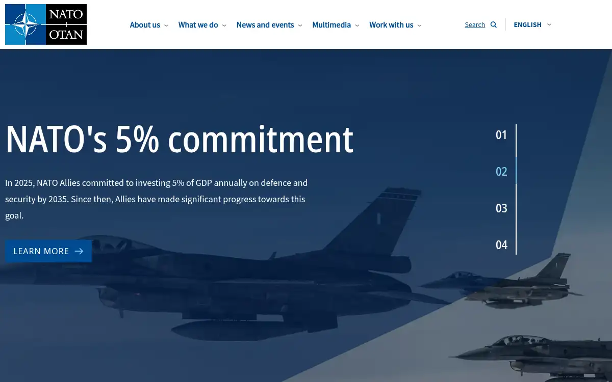 www.nato.int screenshot